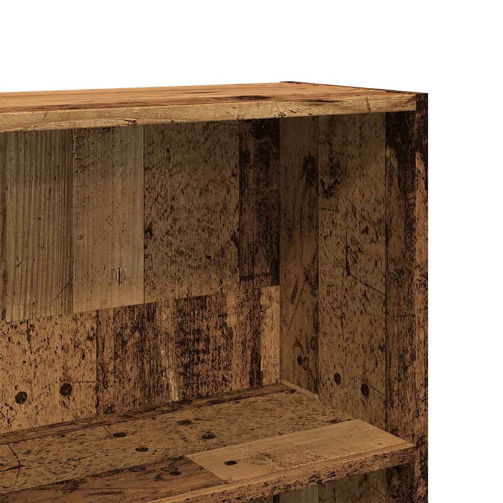 Bücherregal Weiß 80x30x189 cm Holzwerkstoff