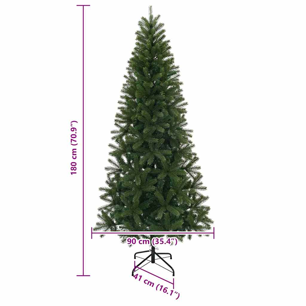Künstlicher Weihnachtsbaum Grün 120 cm PVC, PE und Stahl