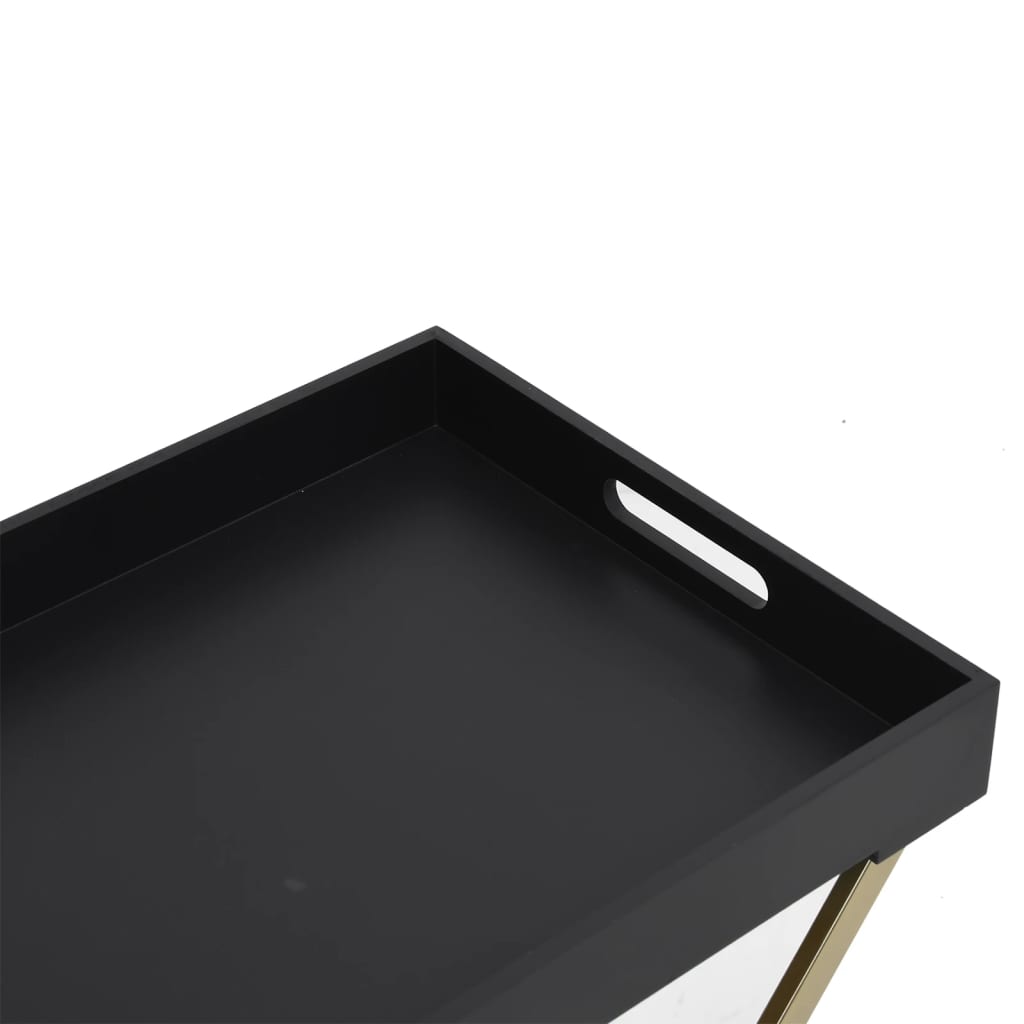Klapptisch Schwarz 48x34x61 cm MDF