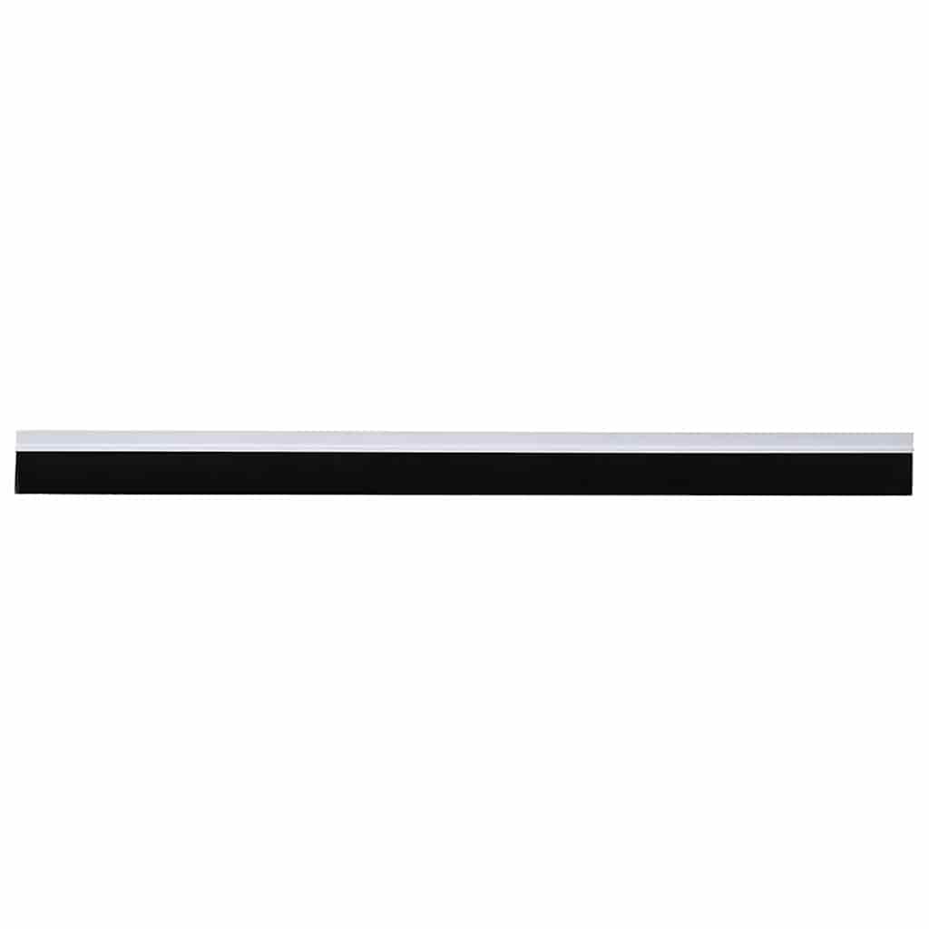 Selbstklebende Türbürstendichtungen 2 pcs Braun 100 cm