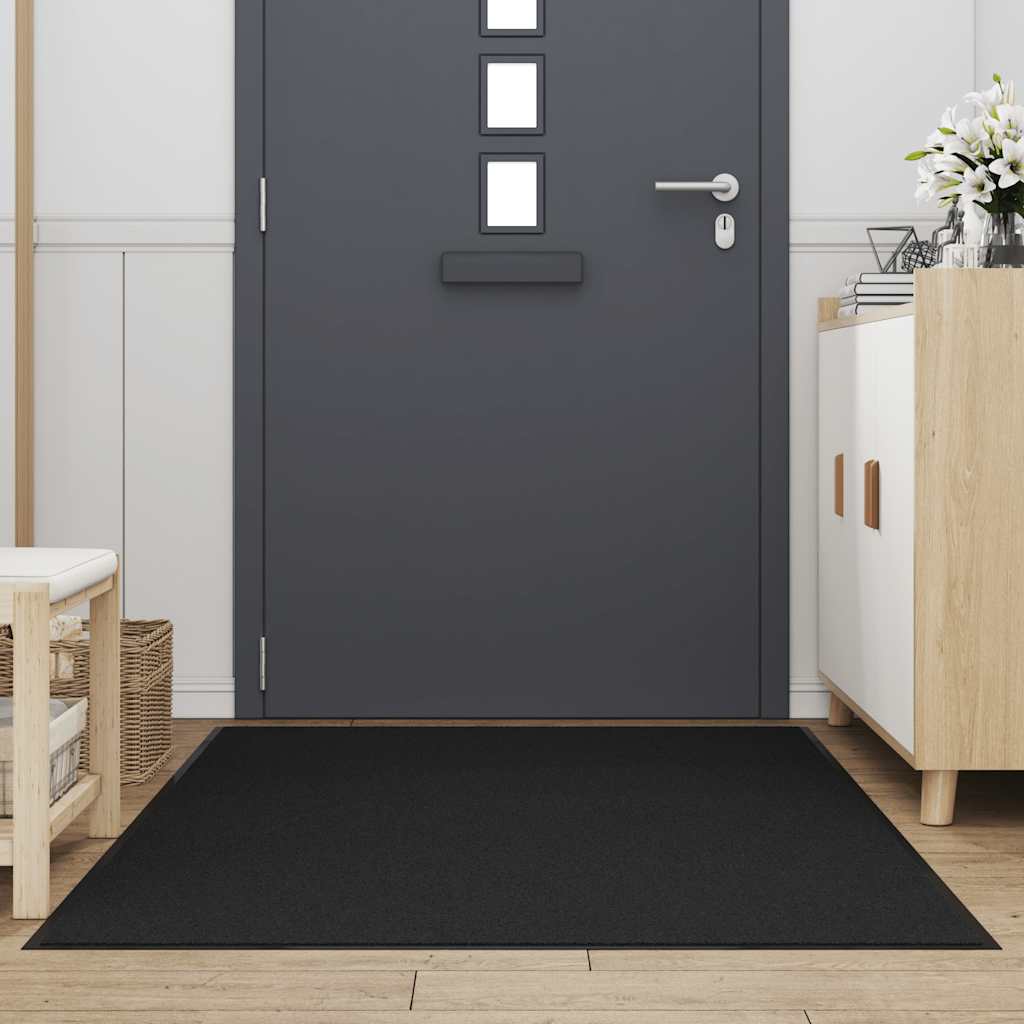 Fußmatte Schwarz 40x60 cm