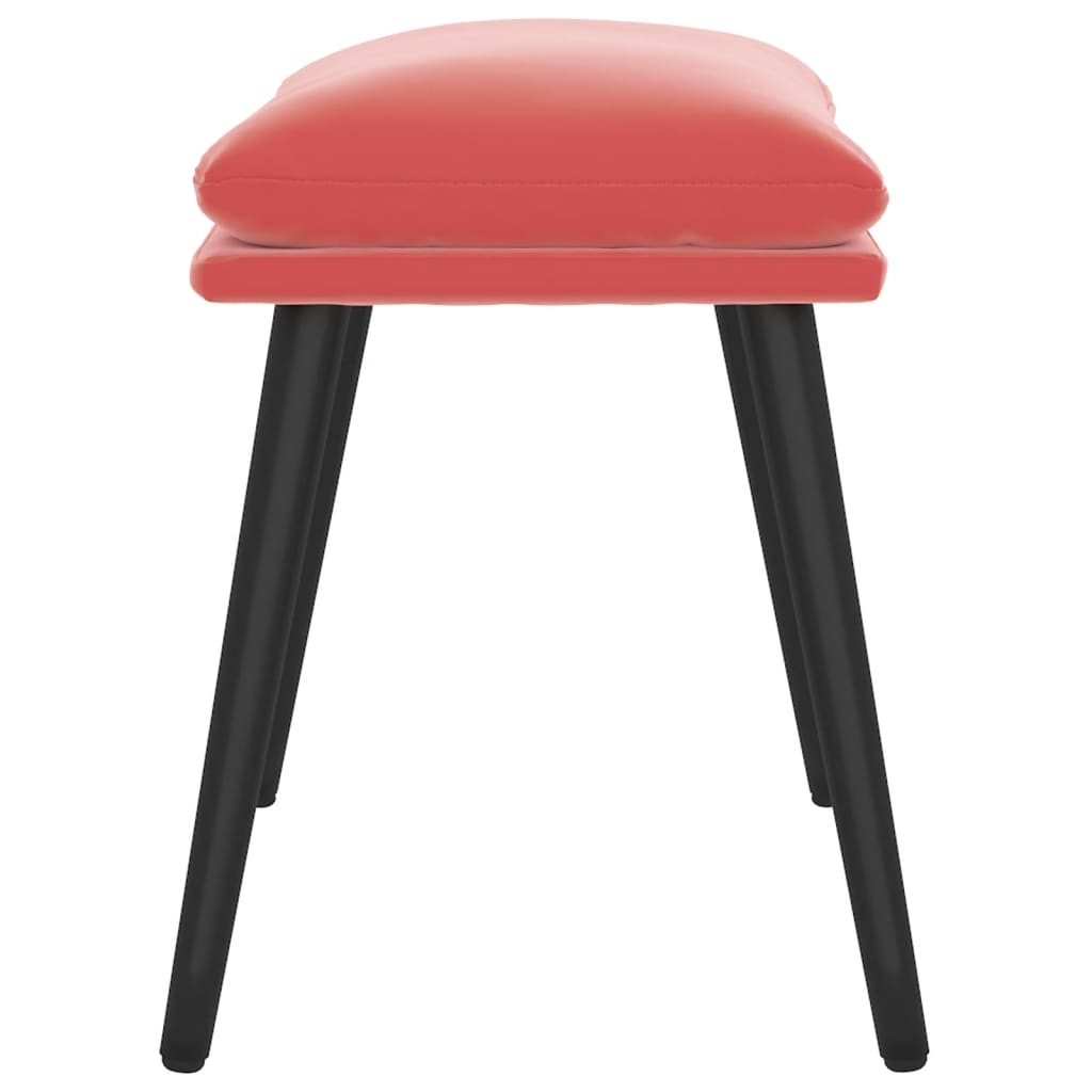 Fußhocker Hellgrau 45x29,5x35 cm Samt