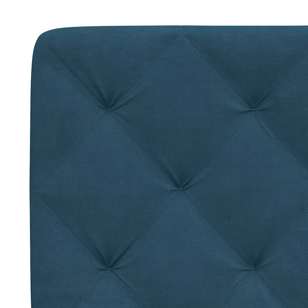 Bett mit Matratze Hellgrau 80x200 cm Samt