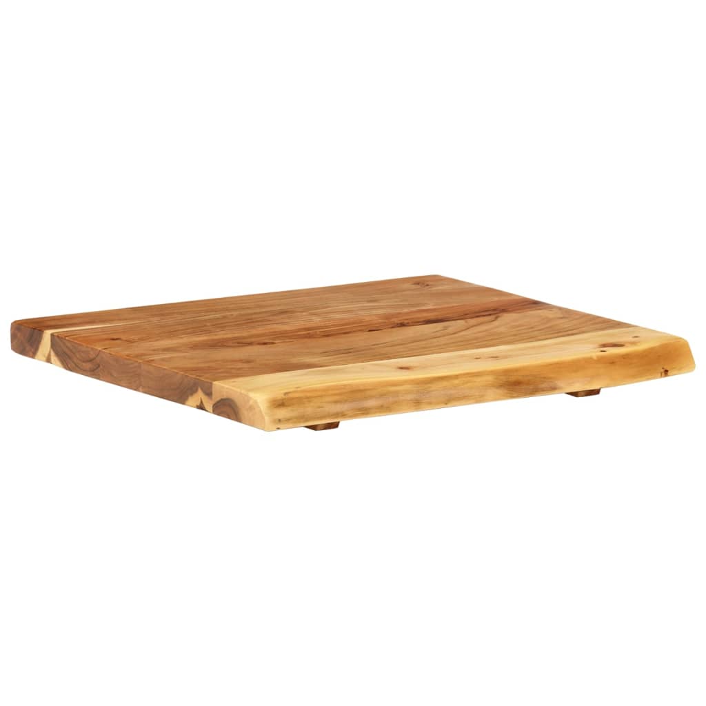 Badezimmer-Waschtischplatte Massivholz Akazie 100x52x2,5 cm