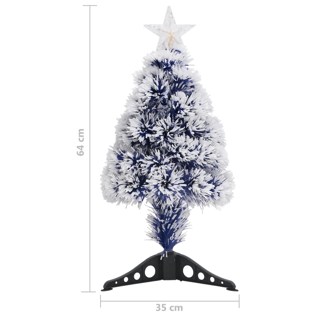 Vorbeleuchteter Weihnachtsbaum mit Ständer und LED 150 cm Glasfaser