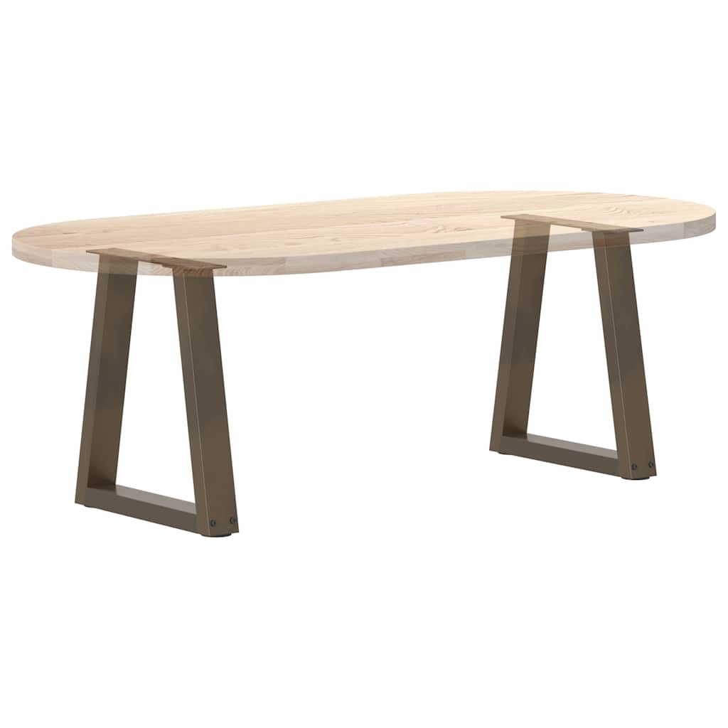 Couchtischbeine V-Form 2 Stück Schwarz 30x(30-31,3) cm Stahl