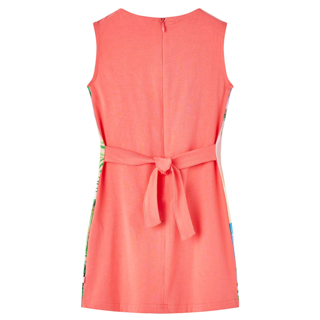 Kinderkleid Korallenrosa 92