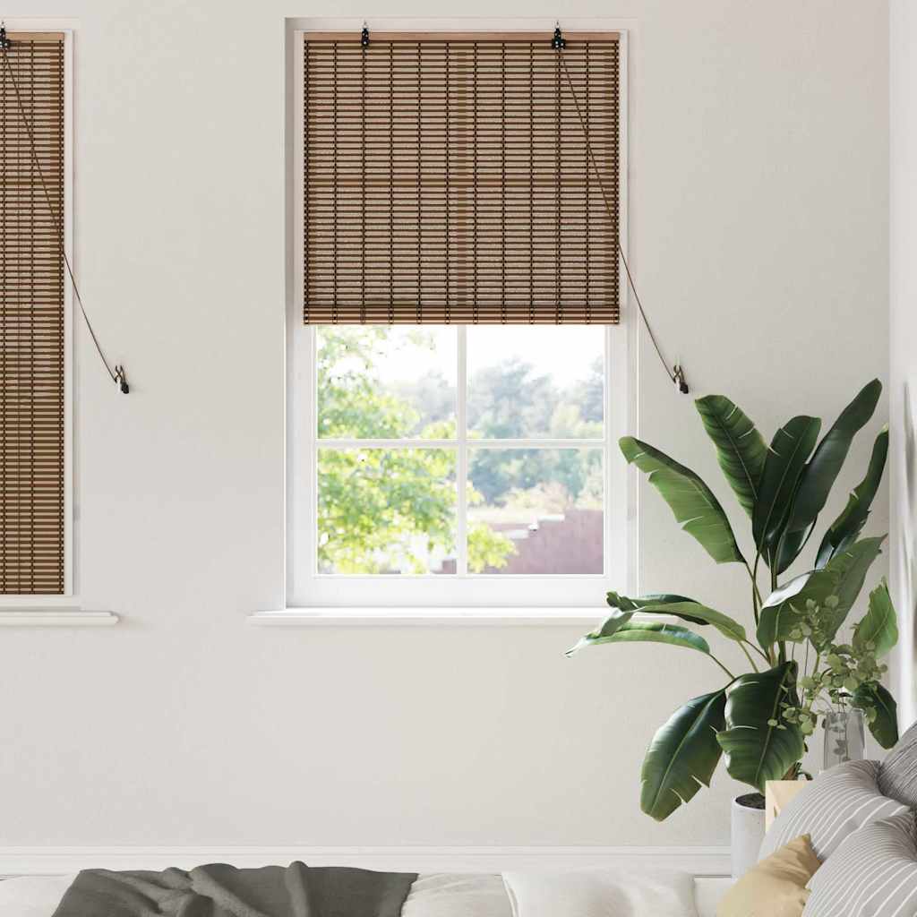 Rollo Braun 60 x 160 cm Bambus