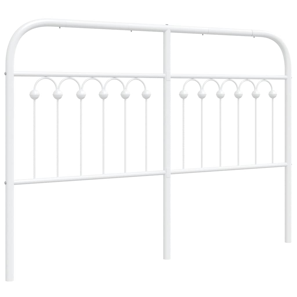 Ersatz-Kopfteil Metall Schwarz 75 cm