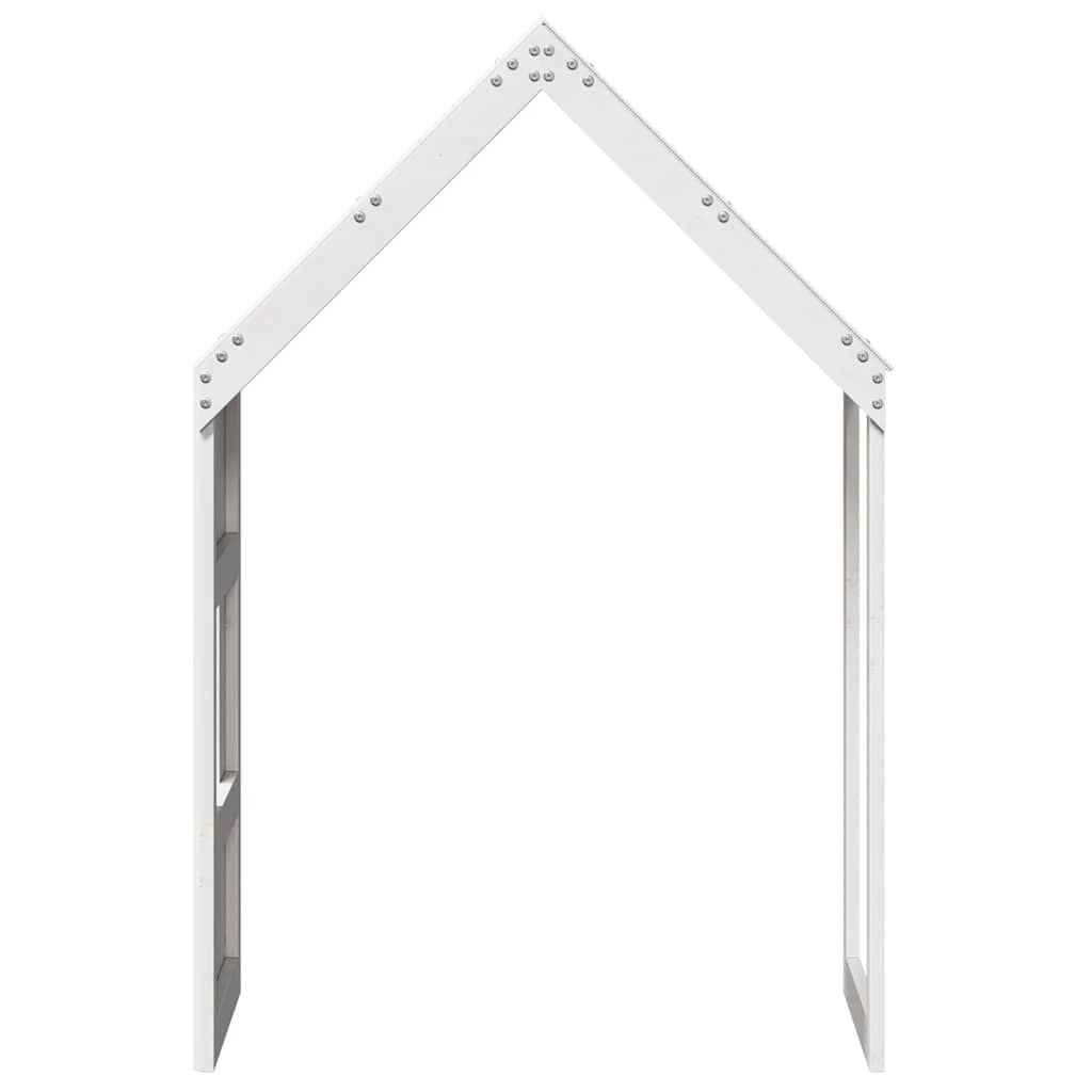Dach für Kinderbett 60x89x134,5 cm Massivholz Kiefer