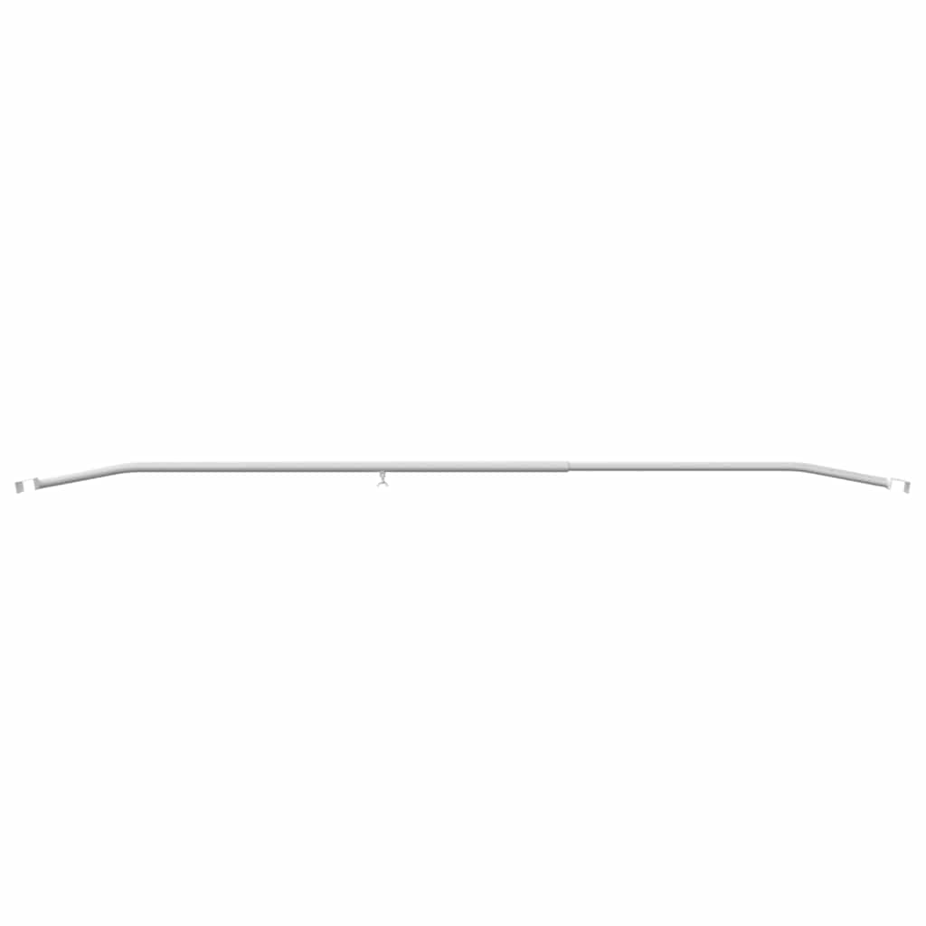 Planehalterung für Anhänger 2 Stk. Silber 102-155 cm Aluminium