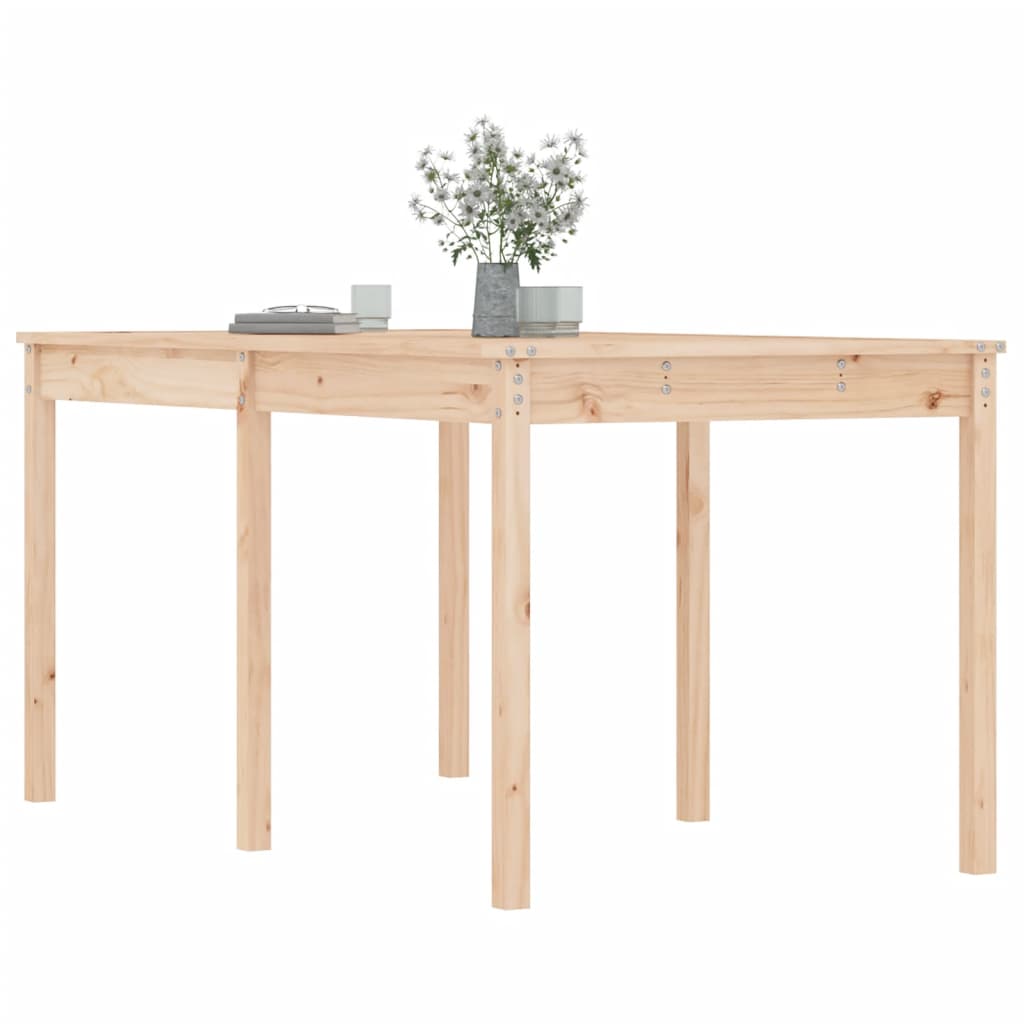 Gartentisch 82,5x82,5x76 cm Massivholz Kiefer