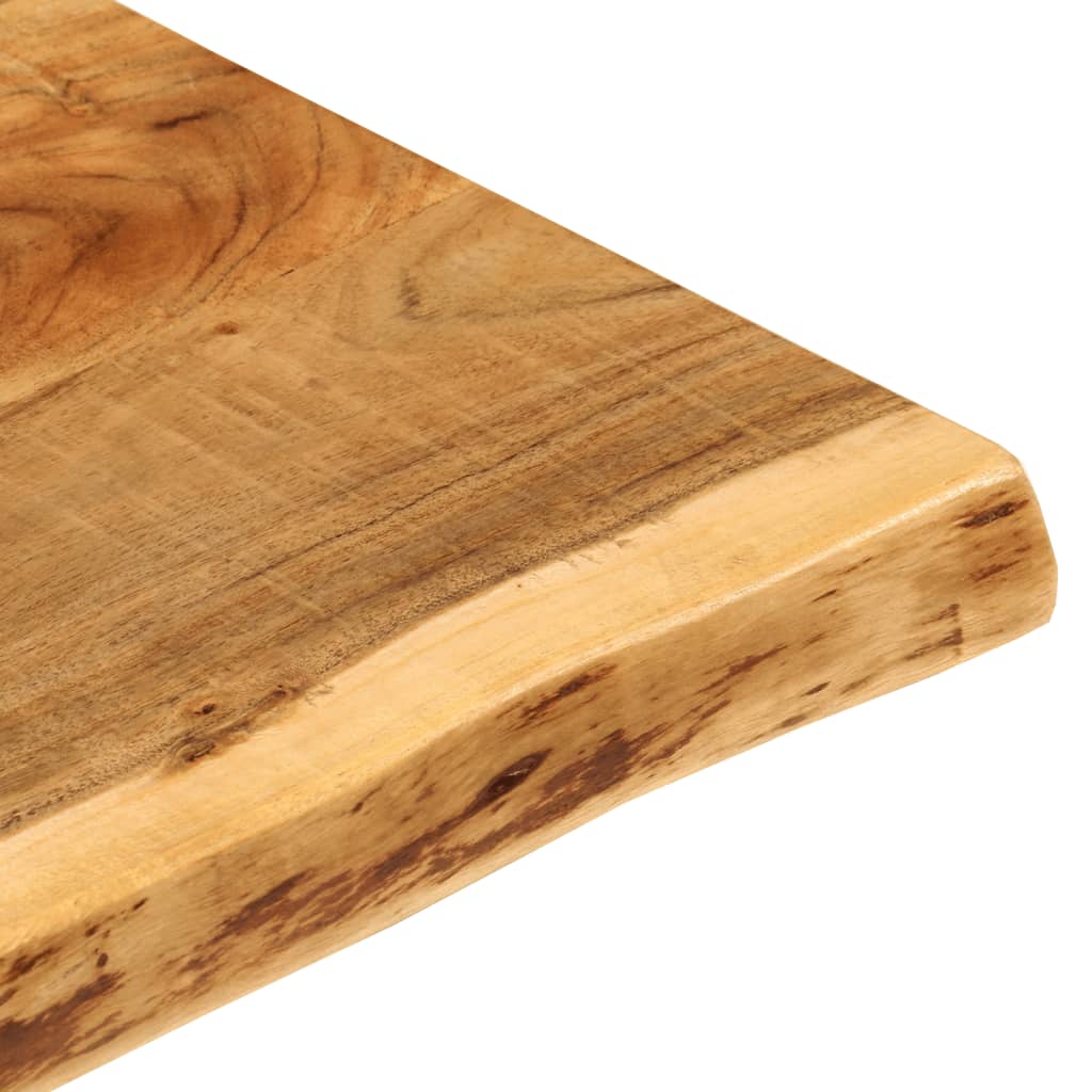 Badezimmer-Waschtischplatte Massivholz Akazie 100x52x2,5 cm