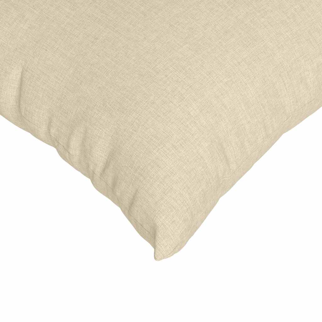 Sofakissen 2 pcs Hellgrau 50 x 30 cm Stoff
