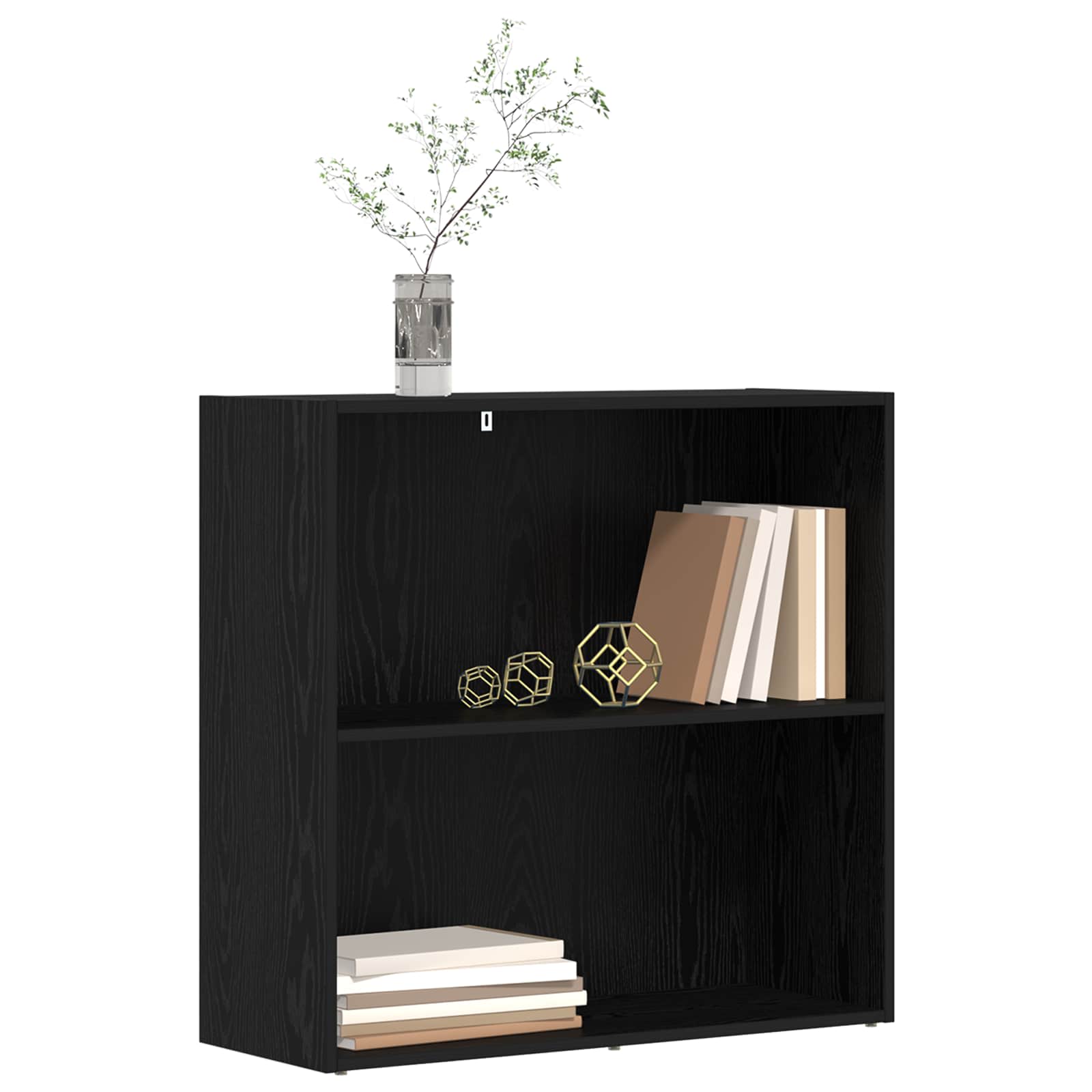 Bücherregal Weiß 80x30x189 cm Holzwerkstoff