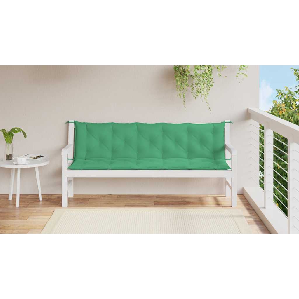 Gartenbank-Auflage Anthrazit 100x(50+50)x7 cm Oxford-Gewebe