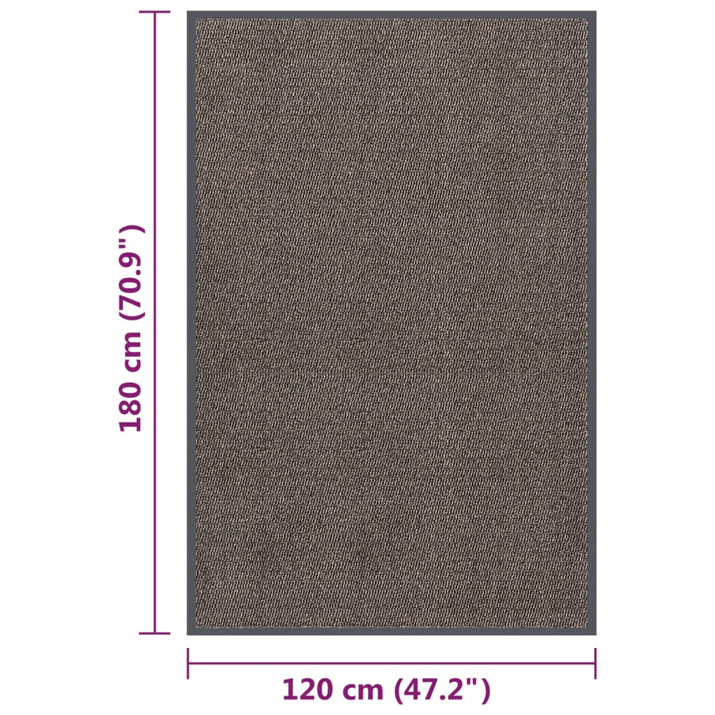 Schmutzfangmatte Rechteckig Getuftet 40x60 cm Anthrazit