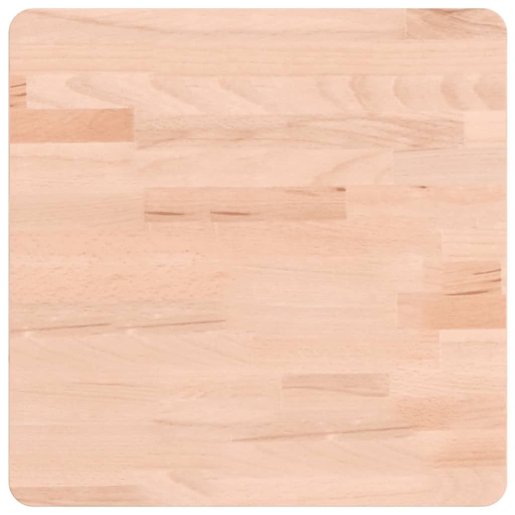 Tischplatte Ø30x1,5 cm Rund Massivholz Buche