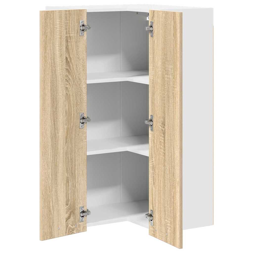 Unterschrank Lyon Weiß 60x46x81,5 cm Holzwerkstoff