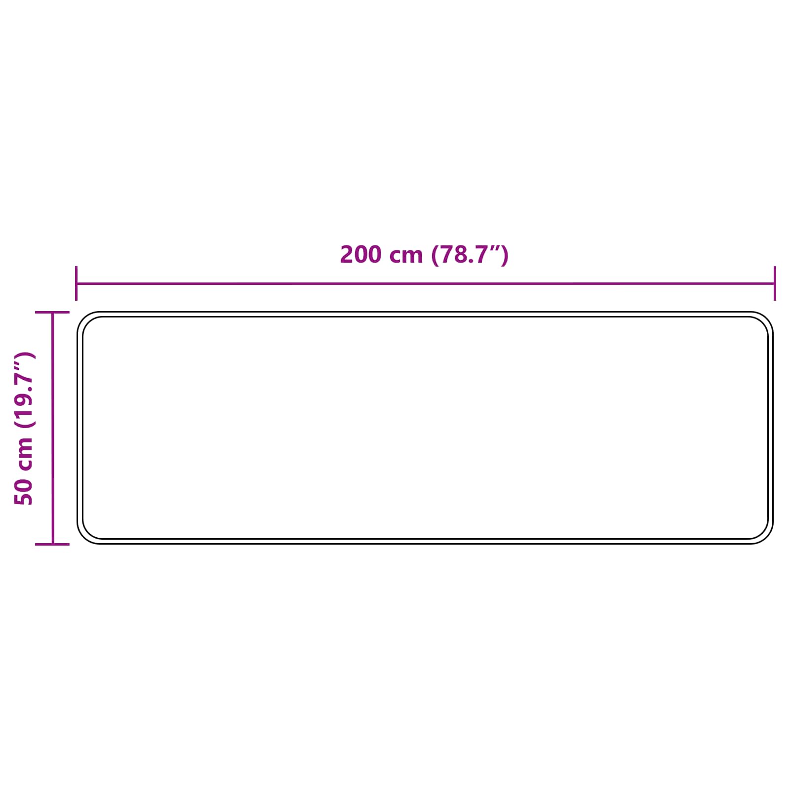 Teppich Waschbar Mehrfarbig 160x230 cm