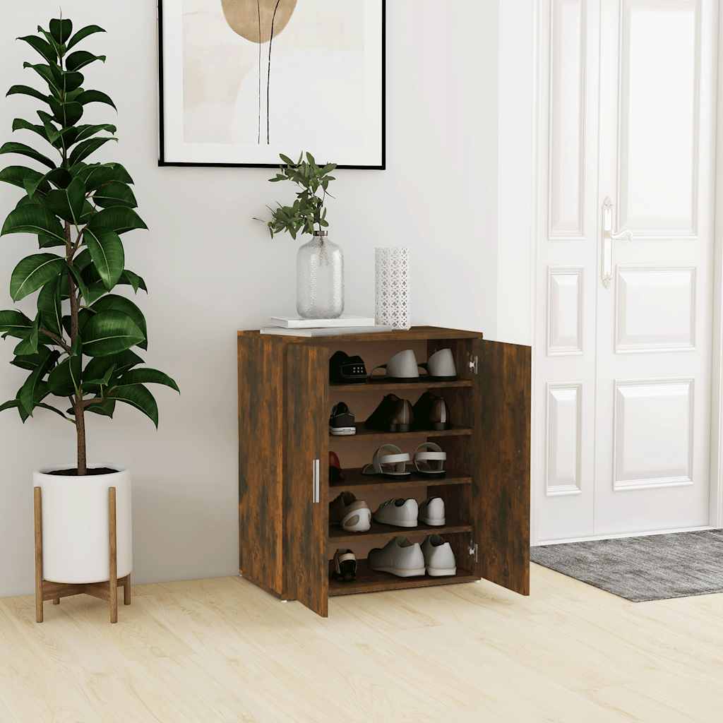 Schuhschrank Weiß 60x35x70 cm Holzwerkstoff