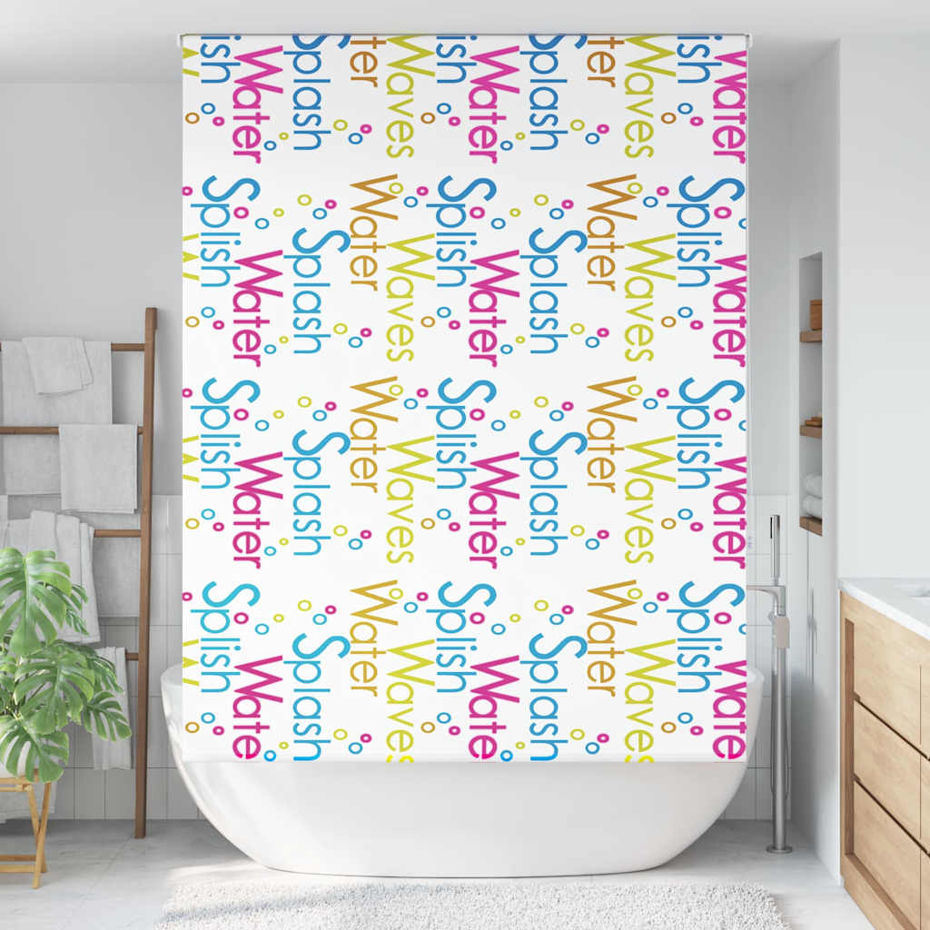 Duschrollo 60x240 cm Stoffbreite 56 cm