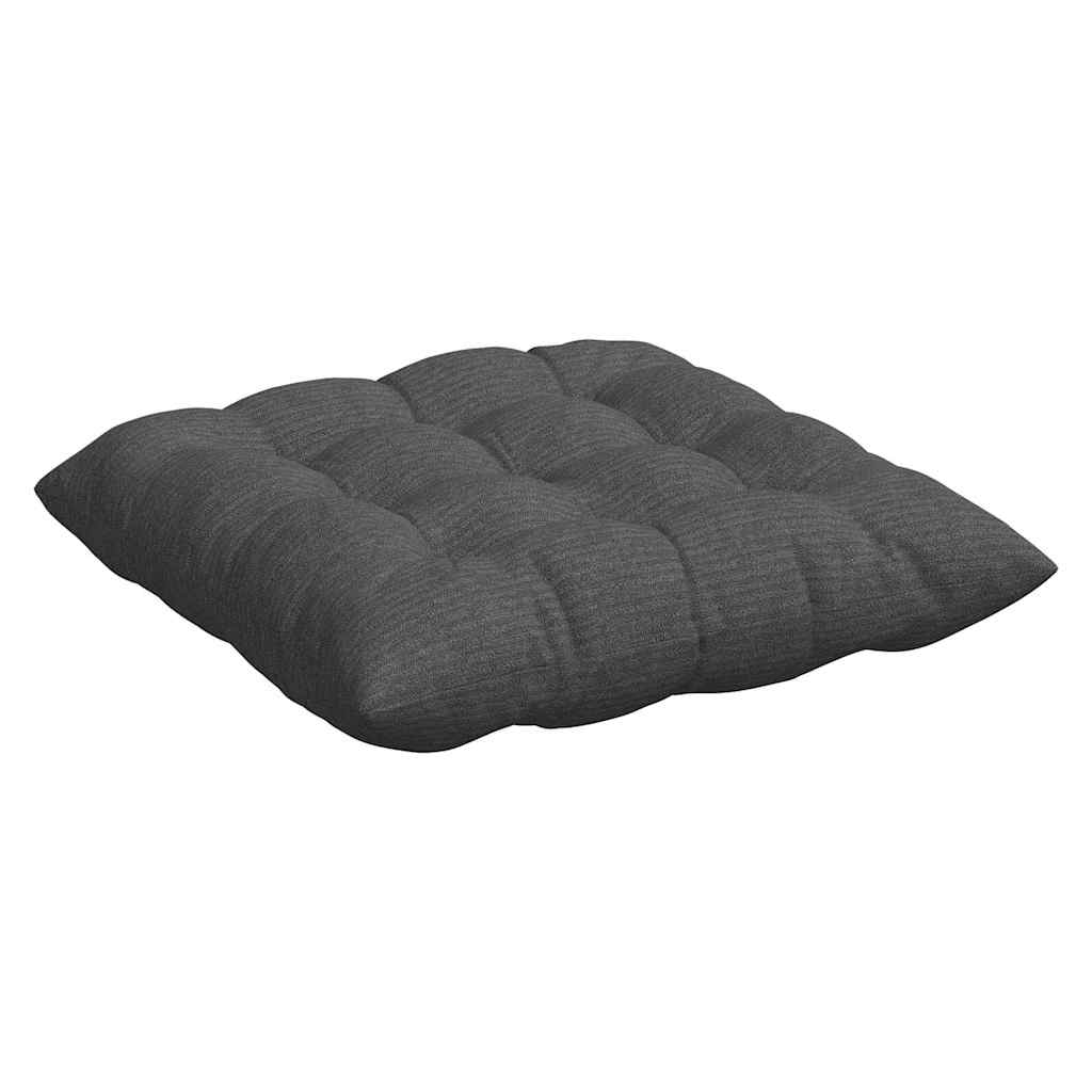 Sitzkissen 4 pcs Hellgrau 40 x 40 x 6 cm Cordstoff