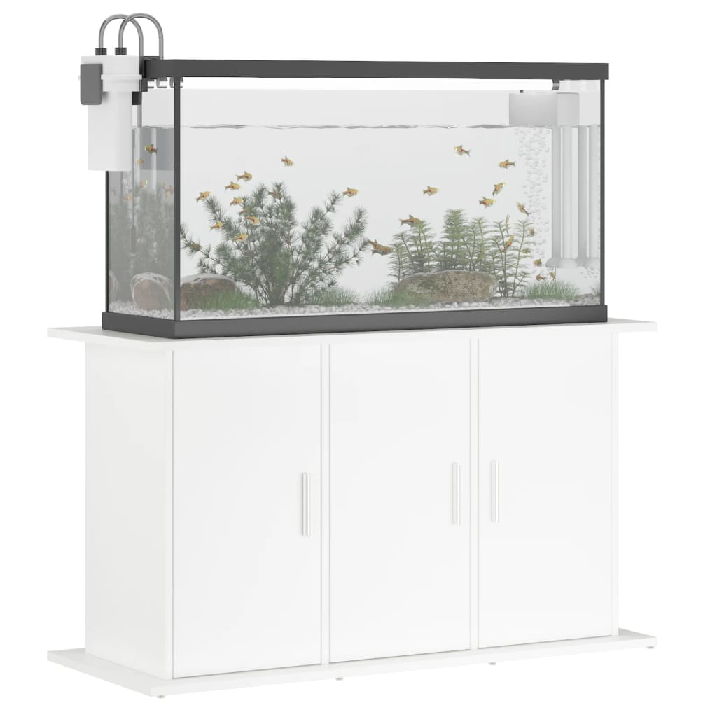Aquariumständer Weiß 81x36x73 cm Holzwerkstoff