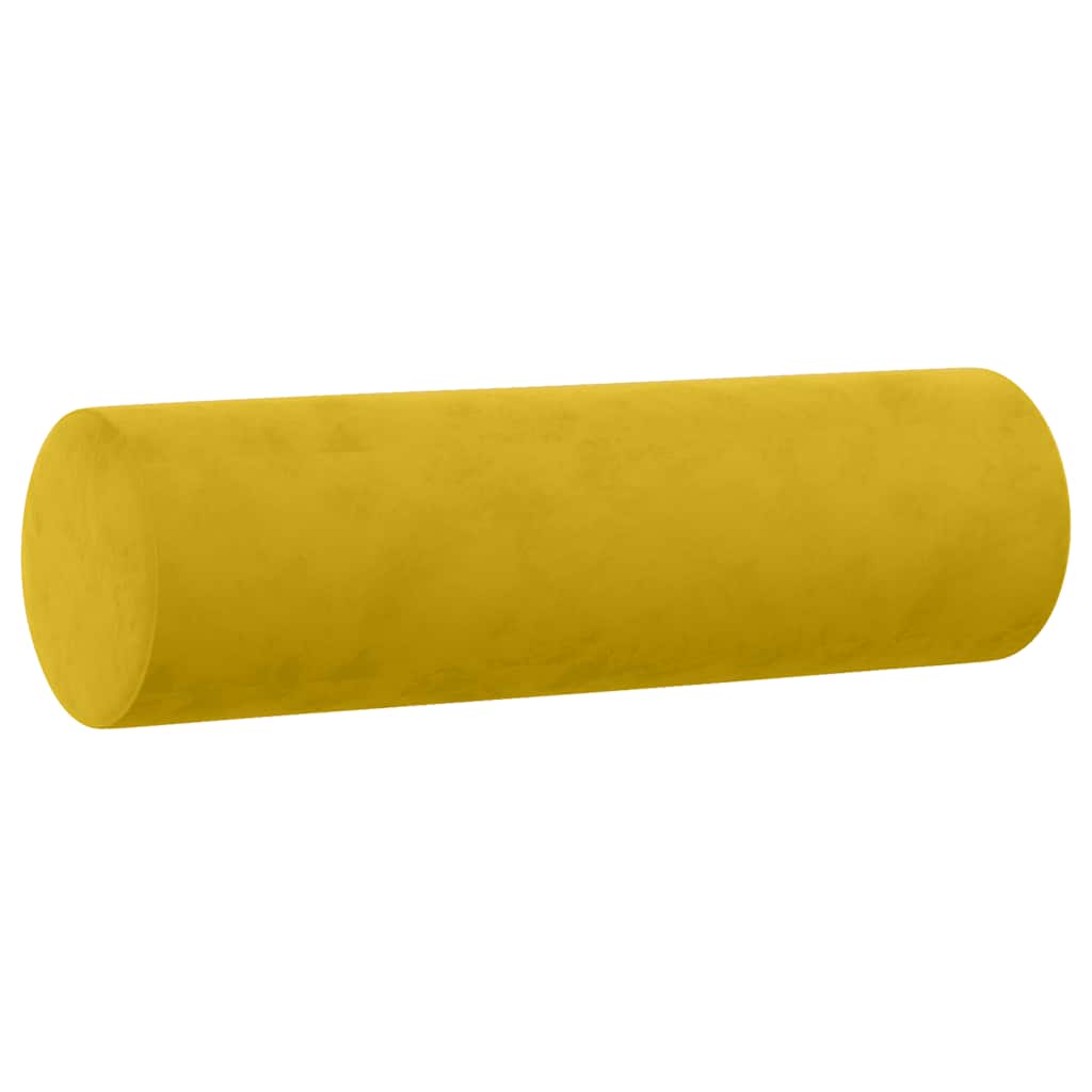 2-Sitzer-Sofa mit Zierkissen Dunkelgrün 120 cm Samt