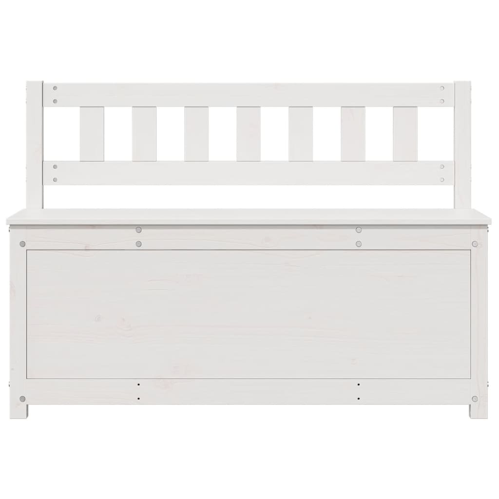 Sitzbank 80x41x77 cm Massivholz Kiefer