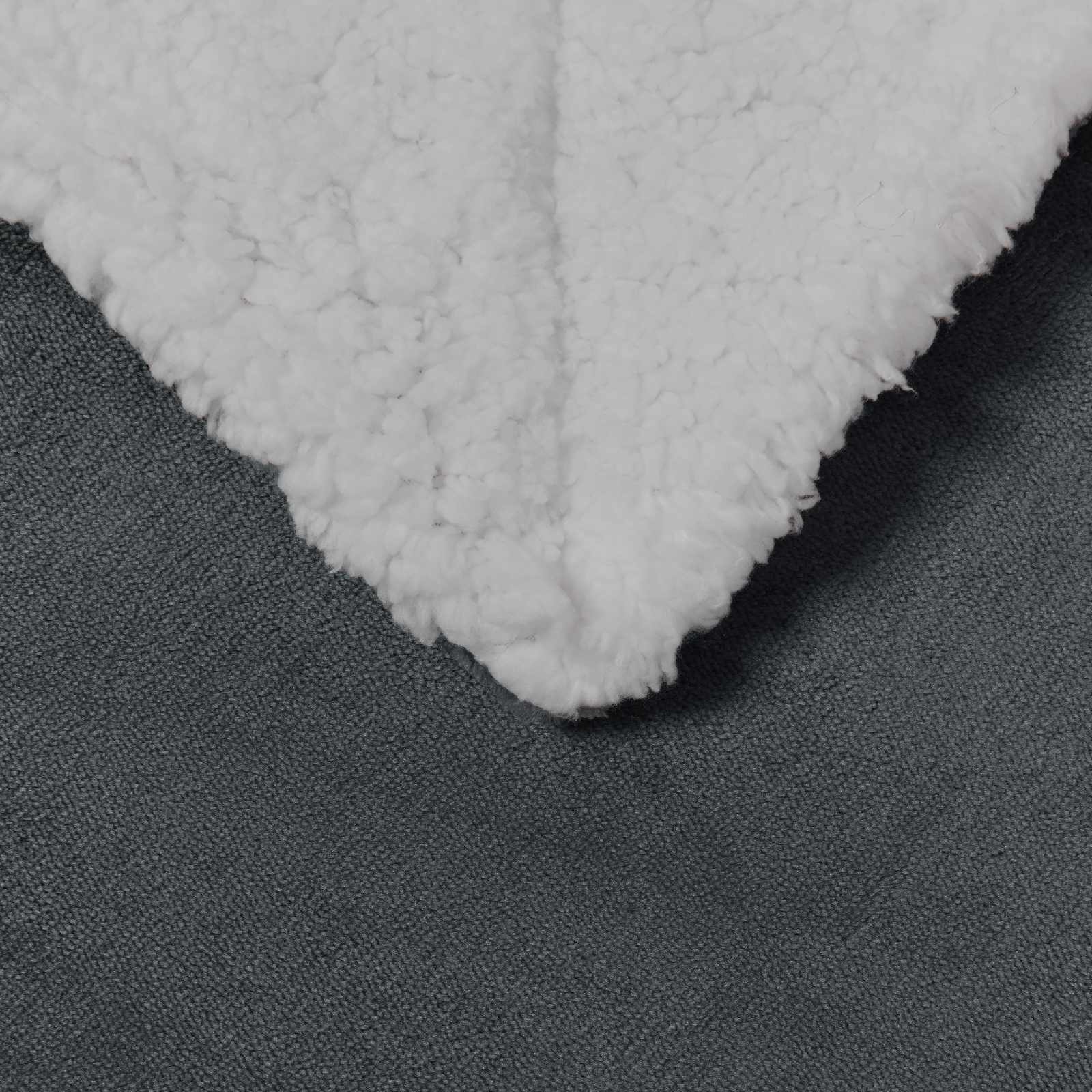 Überwurfdecke Beige 130 x 150 cm Fleece