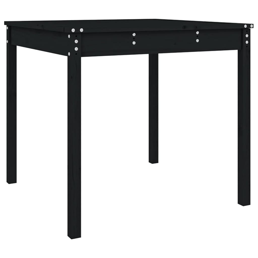 Gartentisch 82,5x82,5x76 cm Massivholz Kiefer
