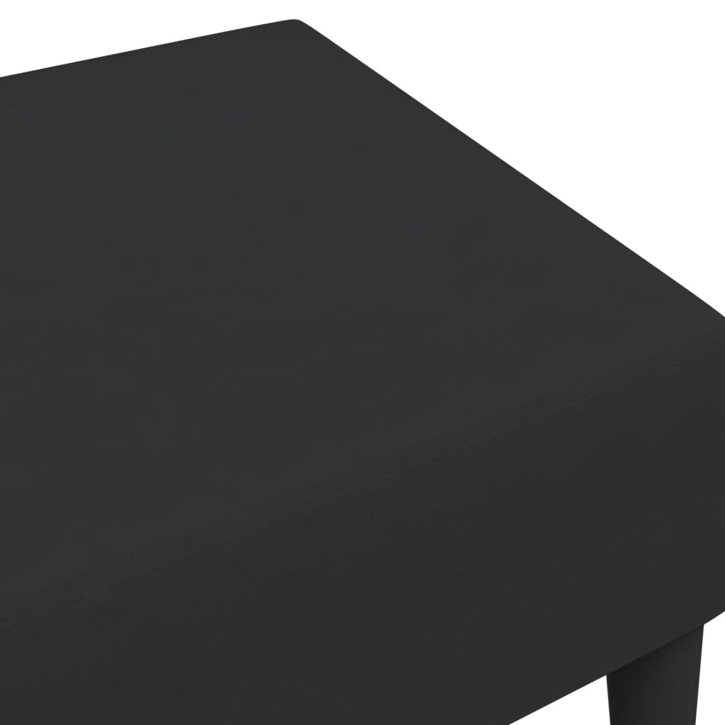 Fußhocker Blau 77x55x31 cm Samt