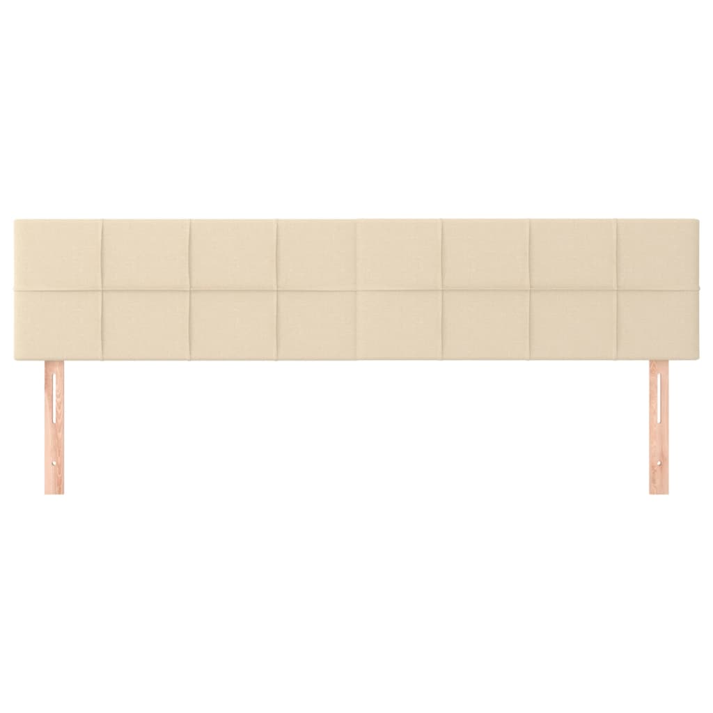 Kopfteil Hellgrau 80x5x118/128 cm Stoff