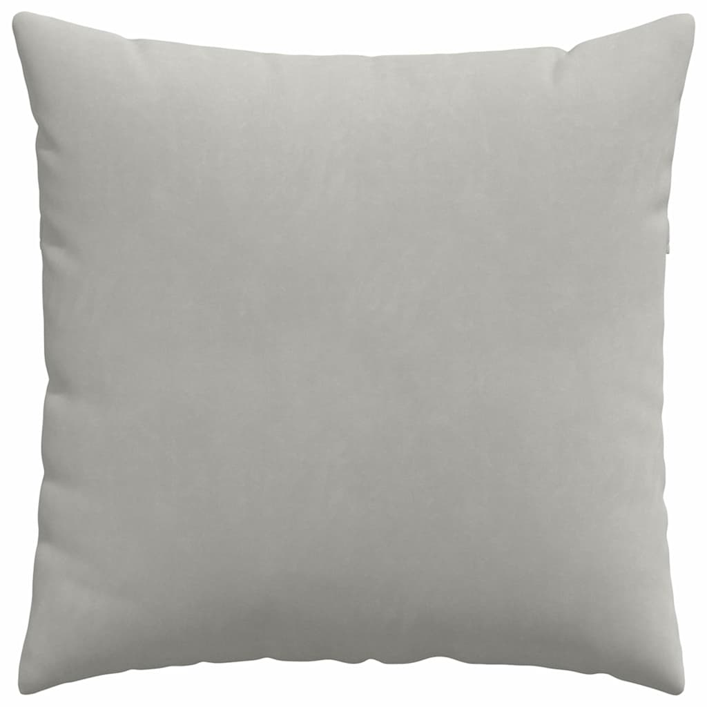 Sofakissen 2 Stück Taupe 50 x 30 cm Stoff