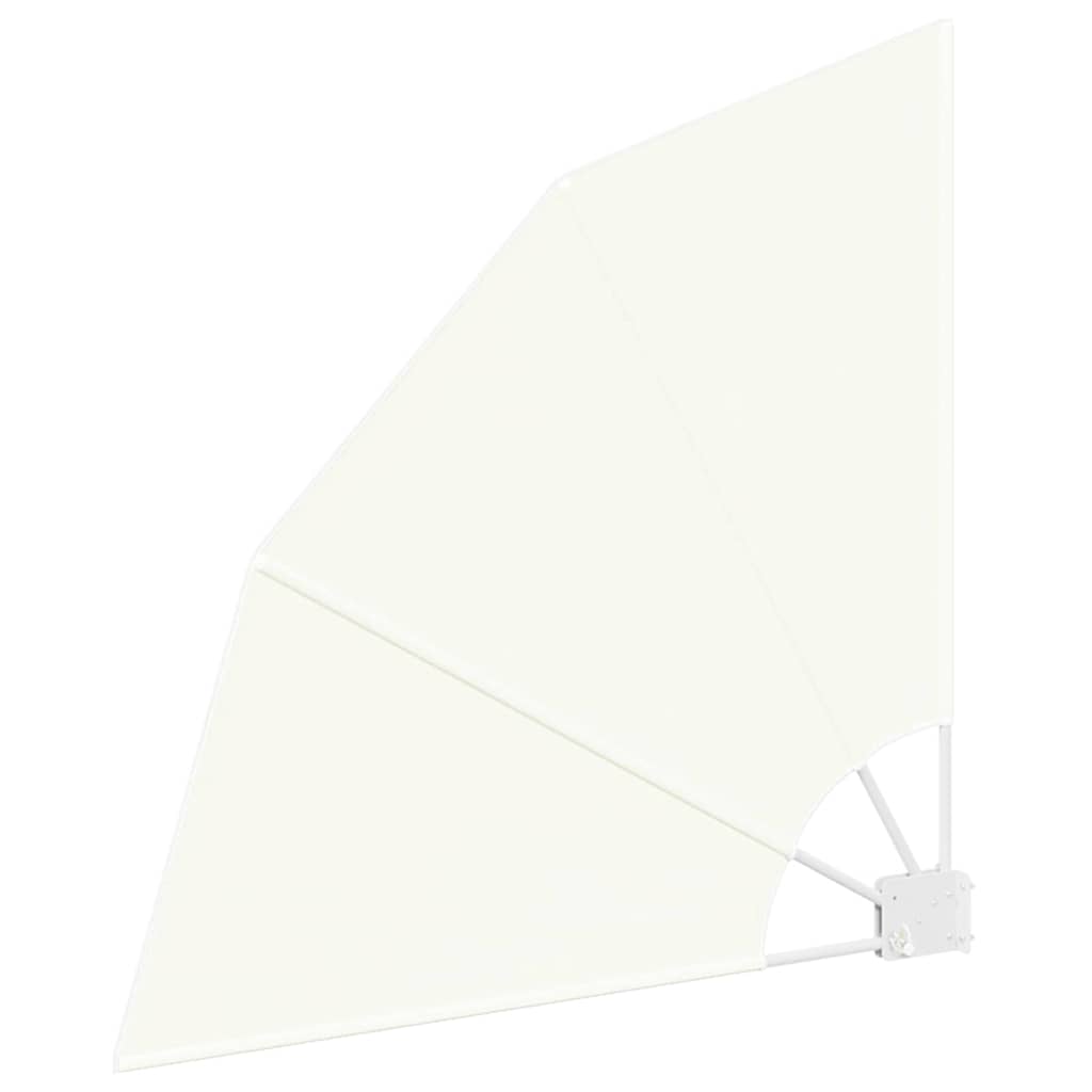 Faltbarer Balkonfächer Grau 210×210 cm