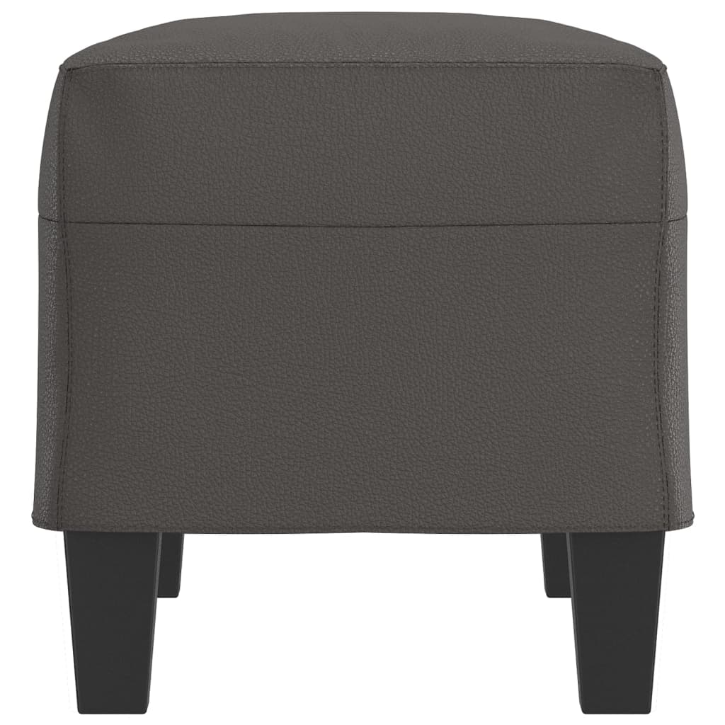 Sitzbank Schwarz 70x35x41 cm Kunstleder