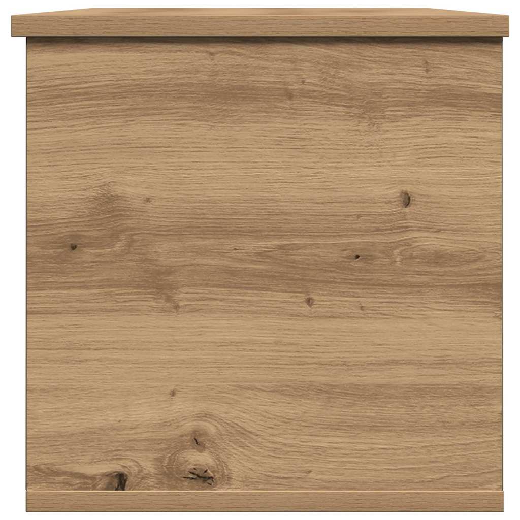Aufbewahrungstruhe Weiß 84x42x46 cm Holzwerkstoff