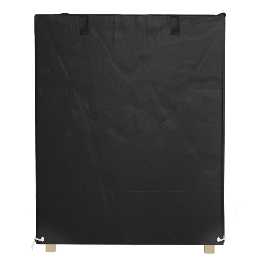 Hollywoodschaukel-Abdeckungen 2 Stk. 10 Ösen 255x145x170 cm