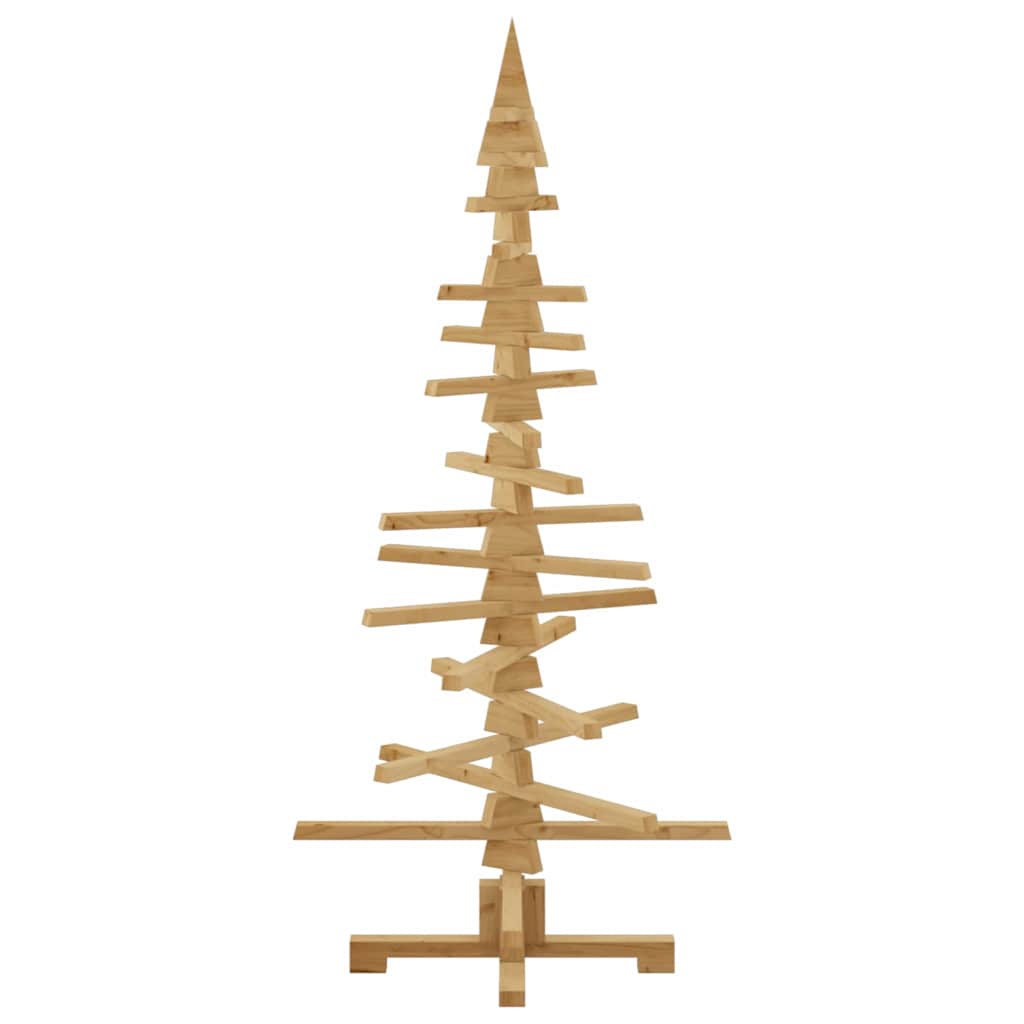 Weihnachtsbaum Holz zum Schmücken 60 cm Massivholz Kiefer