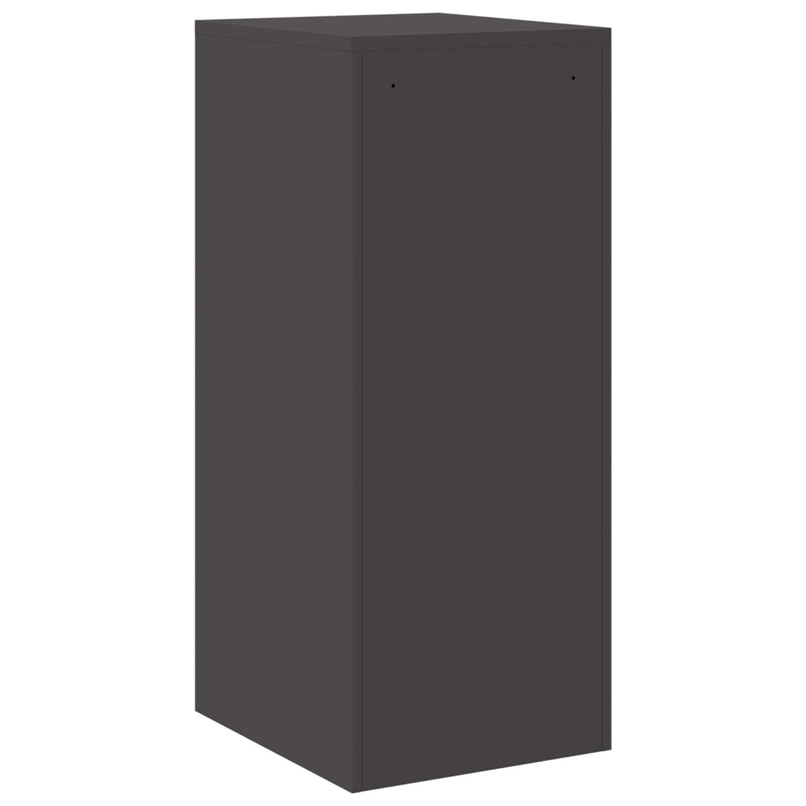Aktenschrank 2 pcs Schwarz 44 x 50 x 139 cm Kaltgewalzter Stahl