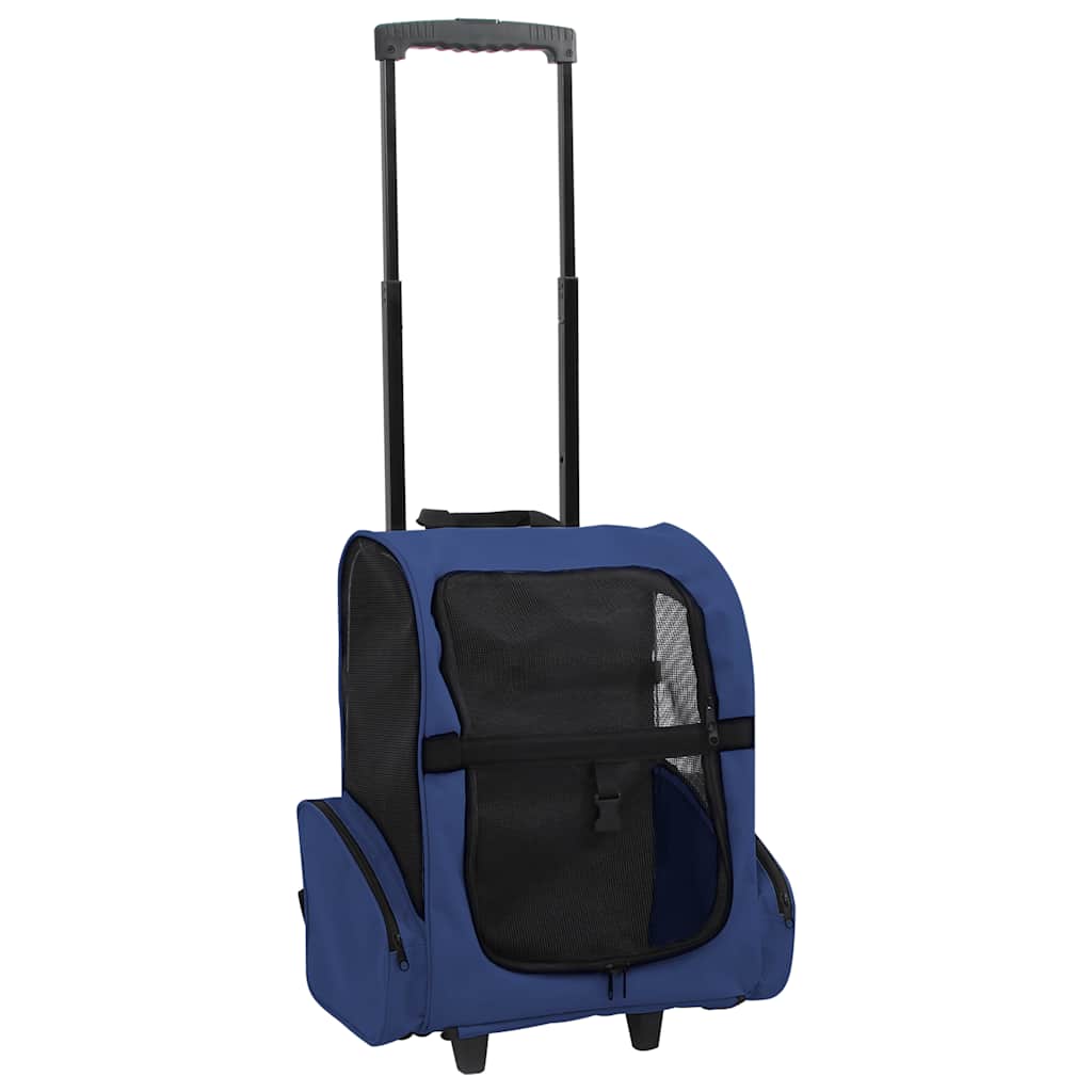 Trolley für Haustiere 3-in-1 Faltbar Beige
