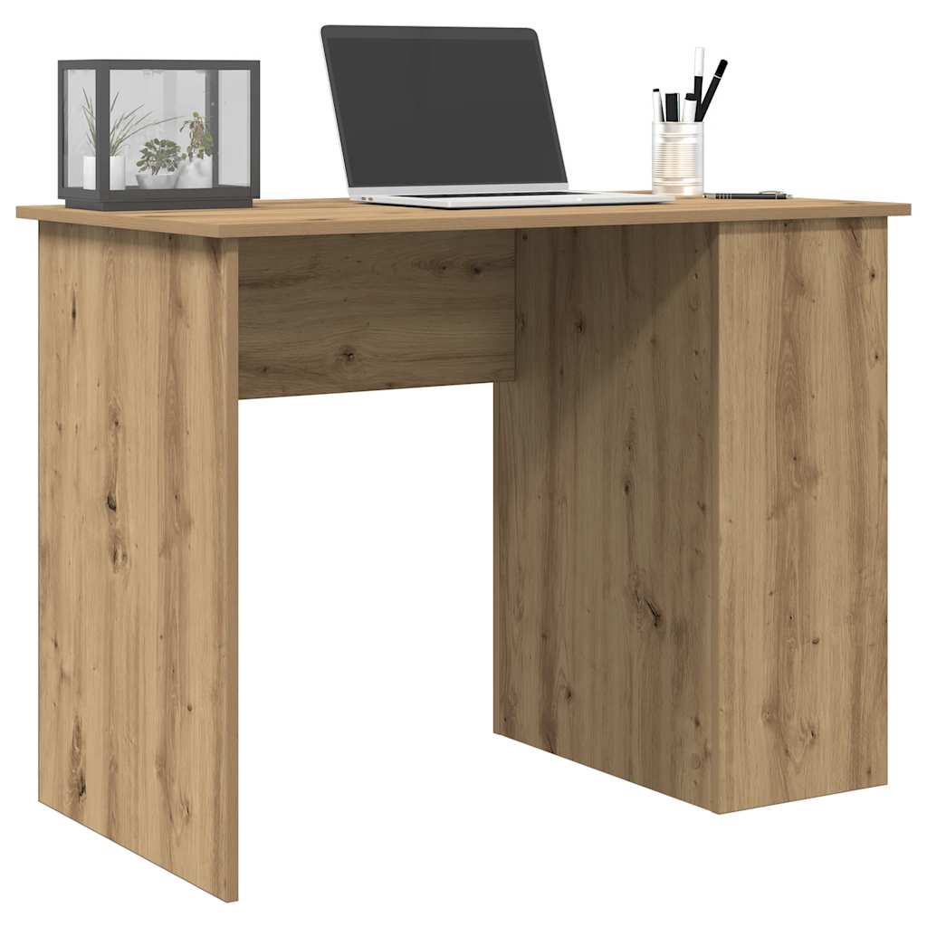 Schreibtisch Weiß 100x55x75 cm Holzwerkstoff