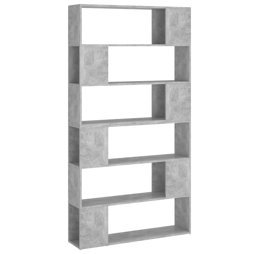 Bücherregal Raumteiler Weiß 100x24x188 cm