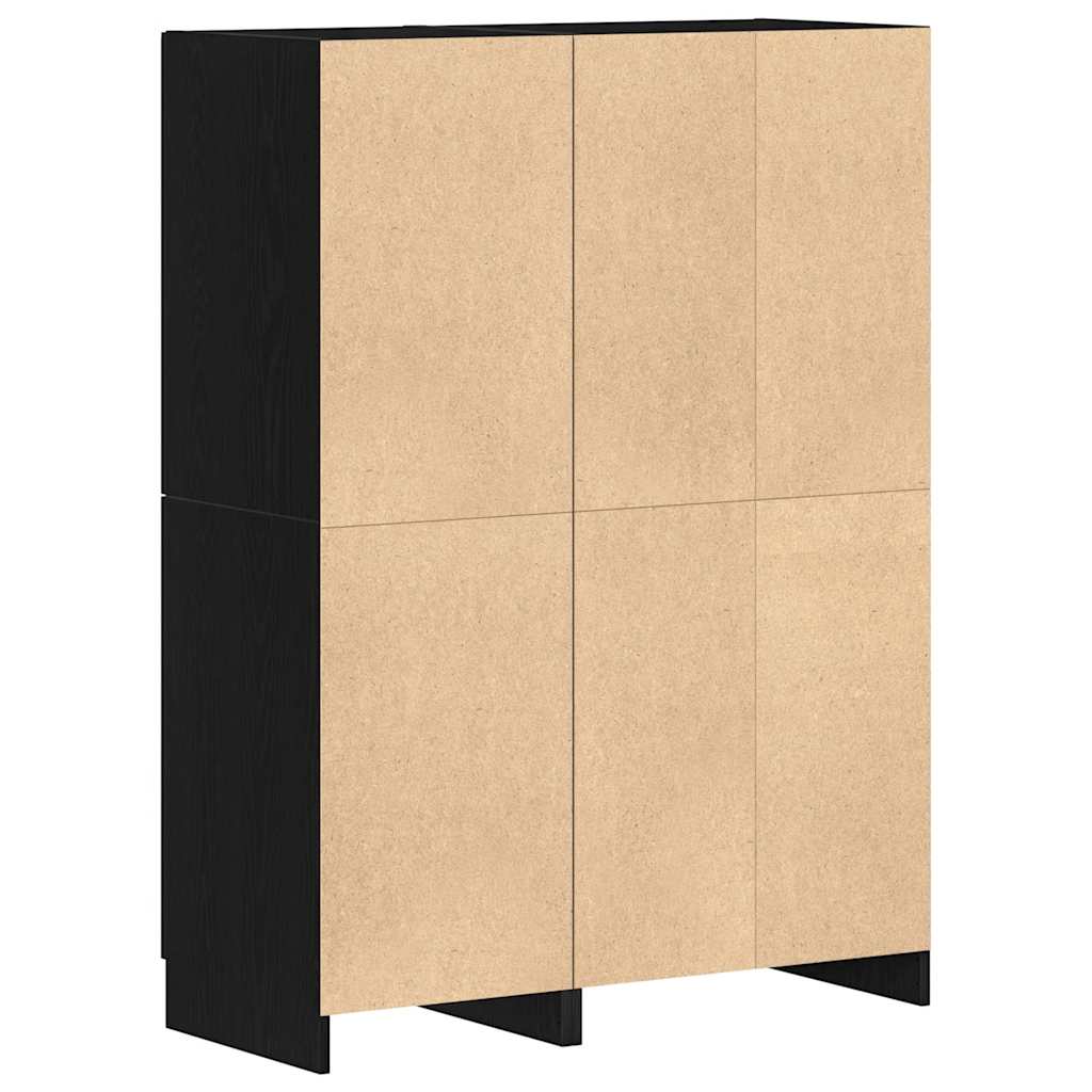 2-tlg. Küchenschrank-Set Weiß Holzwerkstoff