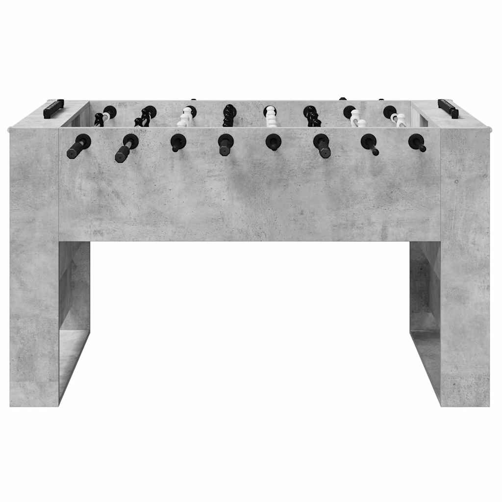 Tischfußballtisch Weiß 146,5 x 74 x 85 cm Holzwerkstoff