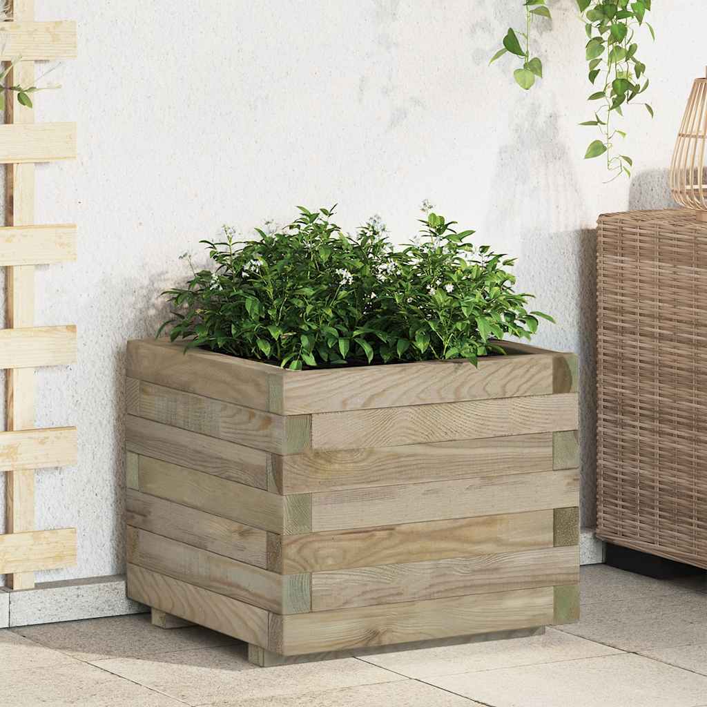 Hochbeet 100x50x40 cm Holz Rechteckig