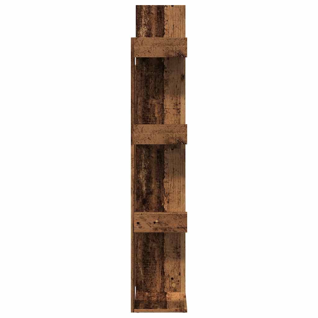 Bücherregal Weiß 86x25,5x140 cm Holzwerkstoff