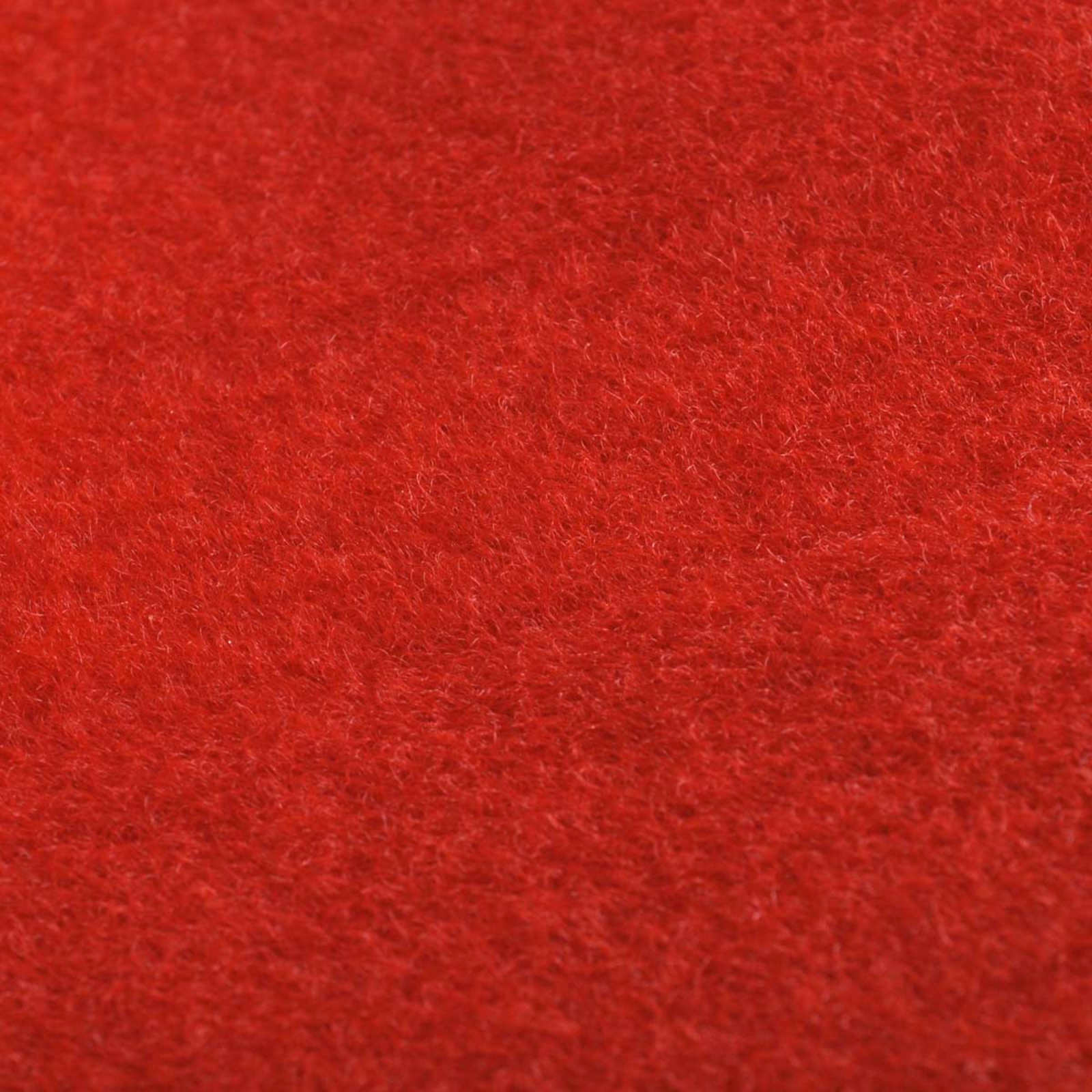 Teppich Rot 1 x 5 m Polyester