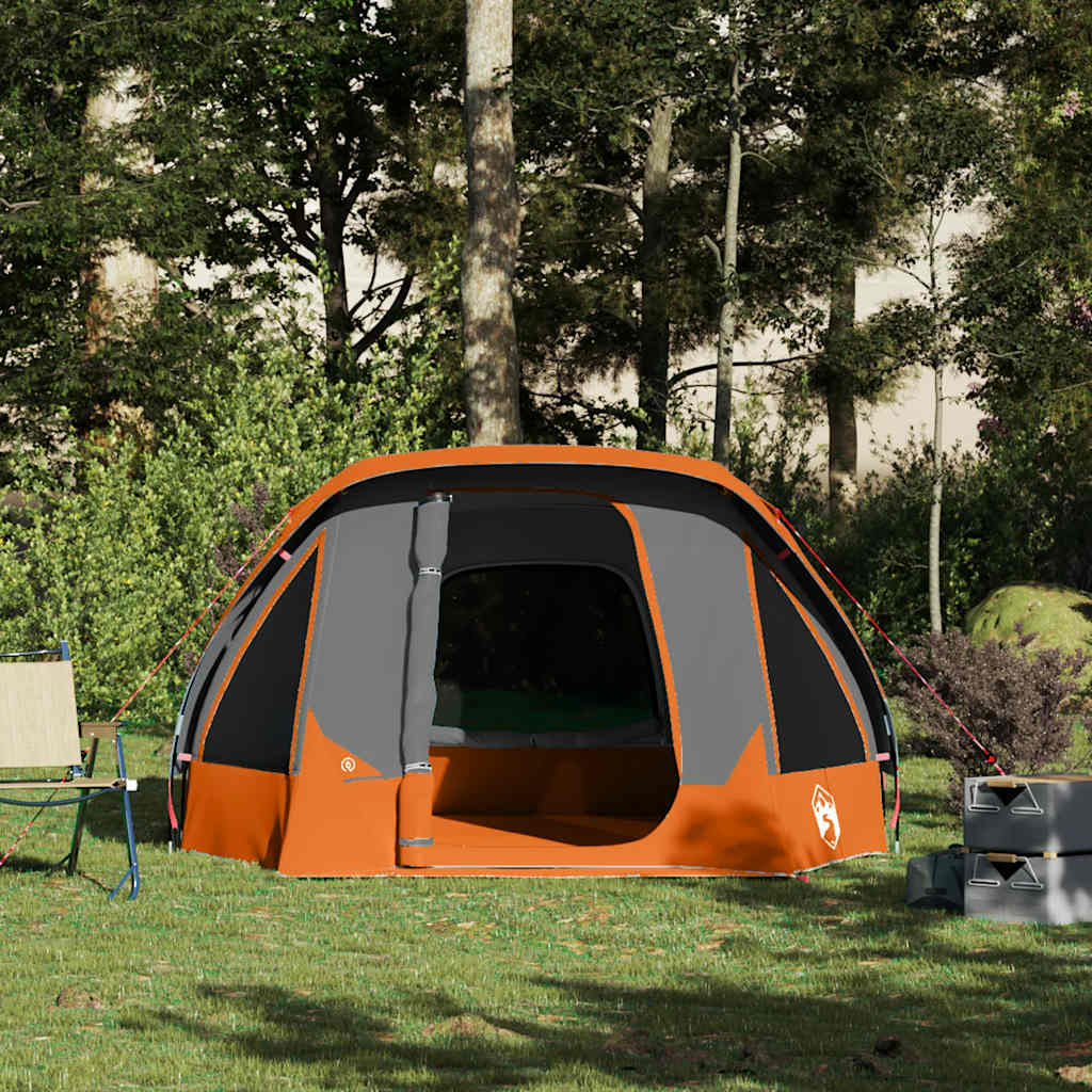 Campingzelt 4 Personen Grün Wasserdicht